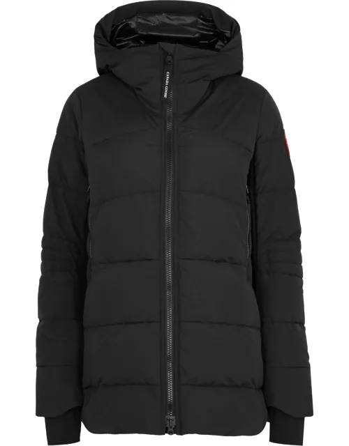 Canada Goose Hybridge Quilted Matte Shell Coat, Black, Coat, Quilted