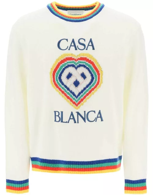 Casablanca Virgin Wool Blend Sweater