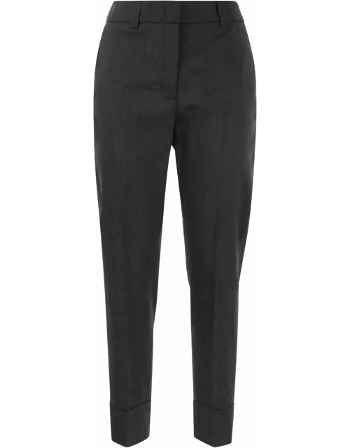 Peserico Wool And Linen Trouser