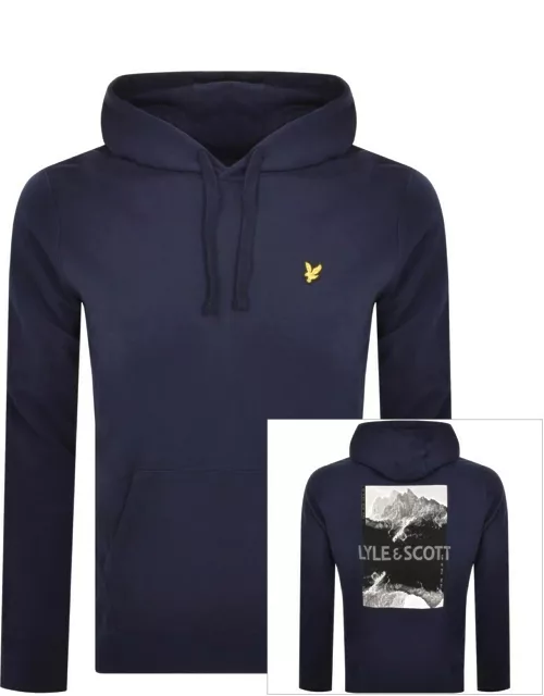 Lyle And Scott Pullover Hoodie Navy