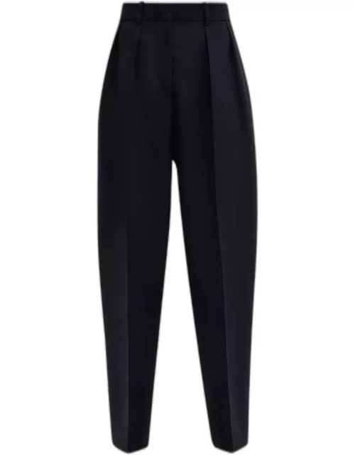 Corby Pleated Tapered Wool Pant