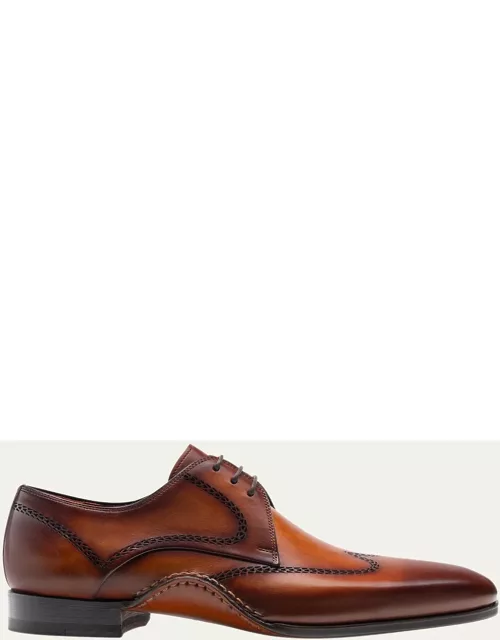 Men's Nacio Leather Wingtip Derby Shoe