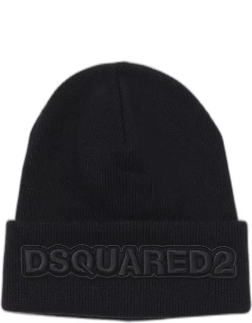 Dsquared2 wool hat with embroidered logo