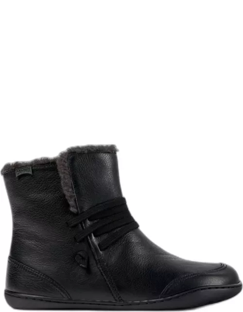 Flat Ankle Boots CAMPER Woman colour Black