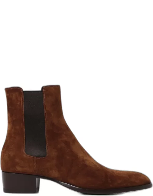 Boots SAINT LAURENT Men colour Brown