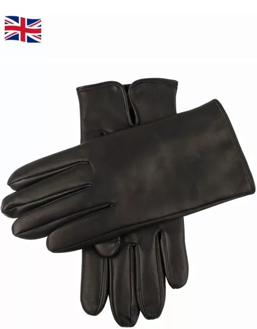 Dents Men's Cashmere Lined Leather Gloves In Black