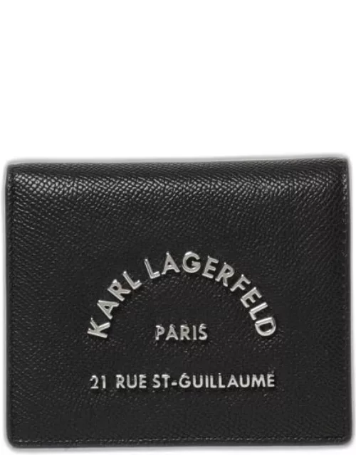 Wallet KARL LAGERFELD Woman colour Black