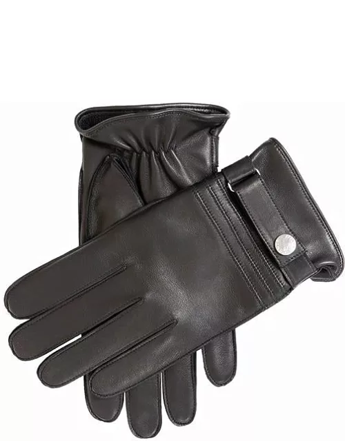 Dents Men'S Cashmere Lined Leather Gloves In Black