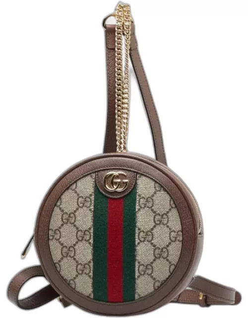 Gucci Beige GG Canvas Ophidia Backpack