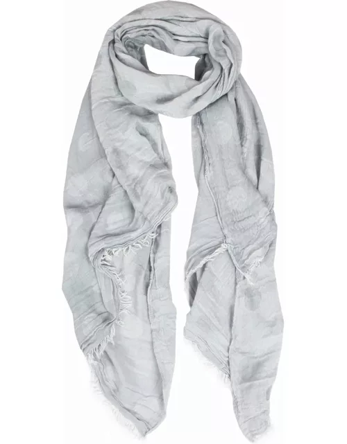 Dents Women's Two Tone Scarf In Grey