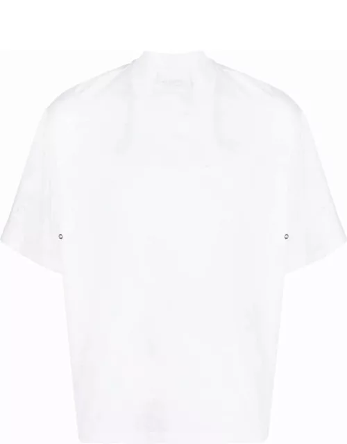 Logo-patch cotton T-shirt