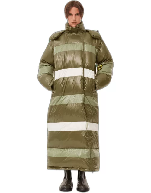 66 North women's Askja Jackets & Coats - Marine Olive - XS/