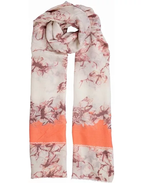 Dents Women's Floral Print Scarf In Cora