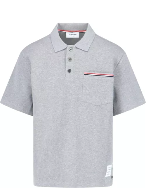 Thom Browne Pocket Detail Polo Shirt