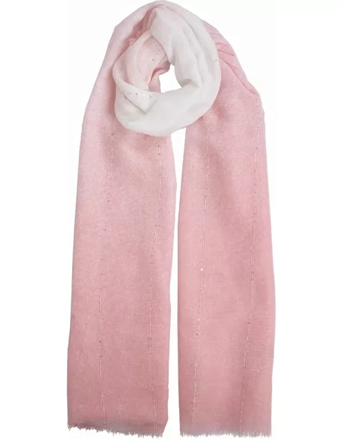 Dents Women's Ombre Sequin Scarf In Pink