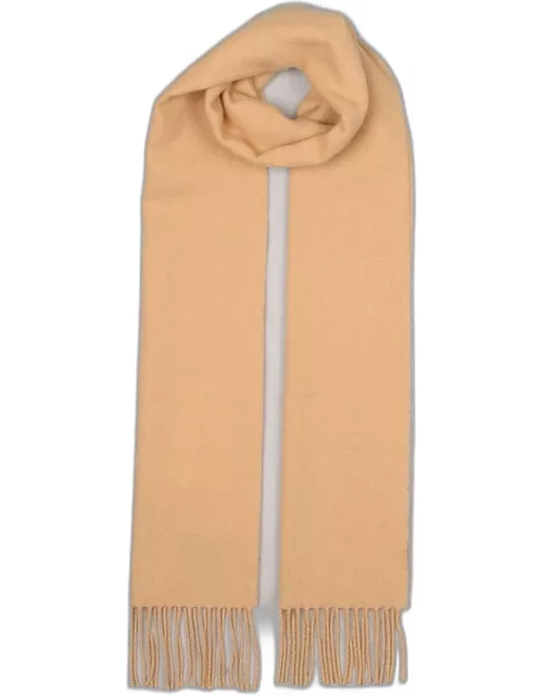 Dents Men's Lambswool Plain Scarf In Came