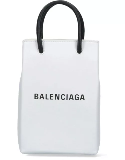 Balenciaga Logo Mini Tote Bag