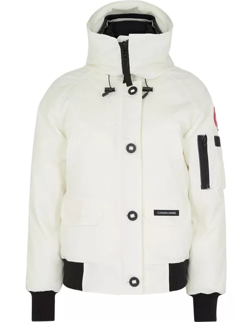 Canada Goose Chilliwack Hooded Arctic-Tech Jacket, White, Jacket, Coat