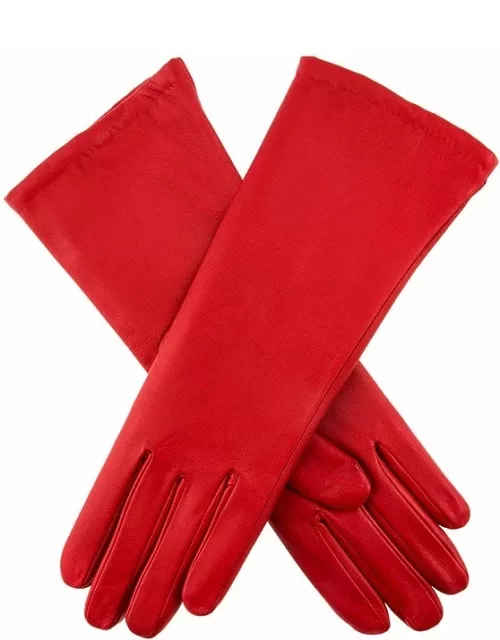 Dents Women's Cashmere Lined Leather Gloves In Berry