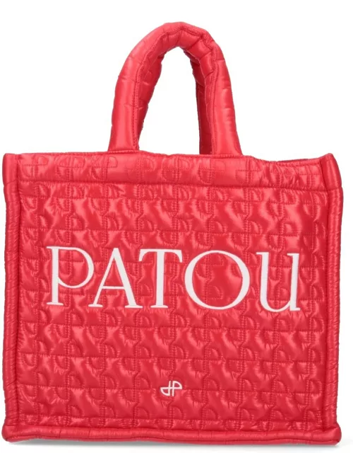 Patou Small Quilted Tote Bag