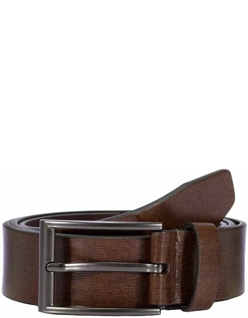 Dents Men's Casual Leather Belt In Brown