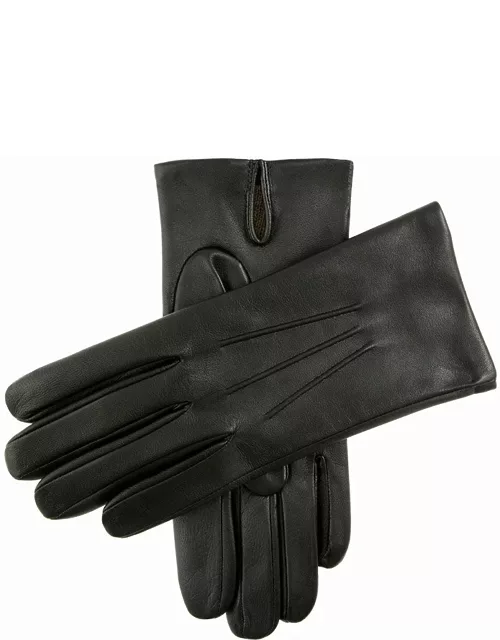 Dents Men's Classic Cashmere Lined Leather Gloves In Black