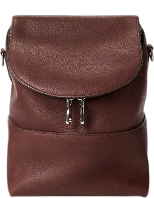 The Mini Pocket Leather Backpack