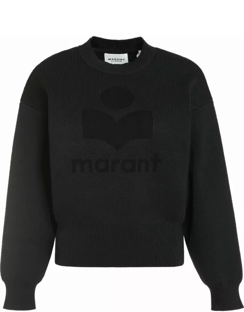Marant Étoile Ailys Cotton Blend Crew-neck Sweater