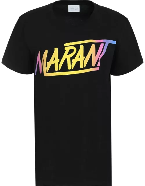 Marant Étoile Zaffer Cotton Crew-neck T-shirt