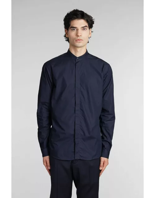 costumein Ives Shirt In Blue Cotton