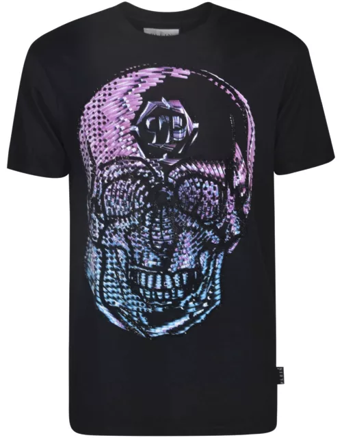 Philipp Plein Logo Skull T-shirt