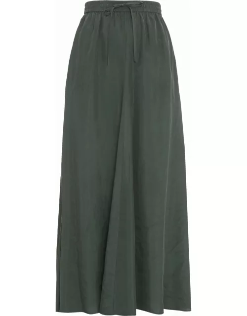 Parosh Silk Maxi Skirt