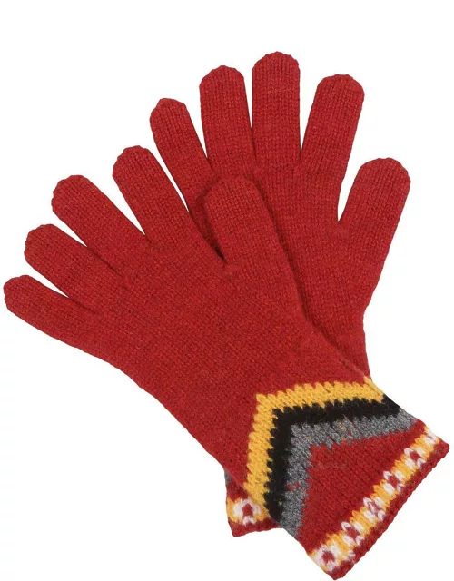 Alanui Detailed Knit Glove