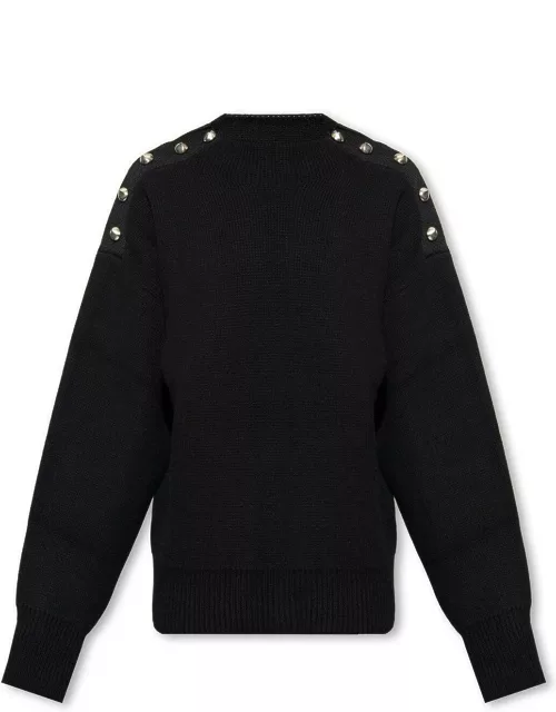 Ferragamo Button Detailed Knitted Sweater