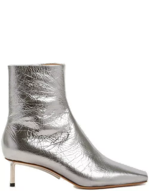 Off-White Allen Square Toe Heeled Ankle Boot