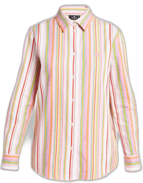 Stripe Button Down Shirt