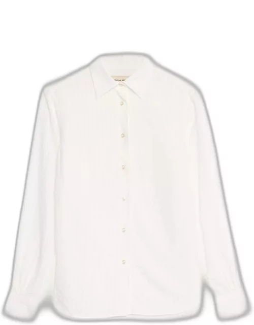 Colombe Stripe Button-Front Shirt
