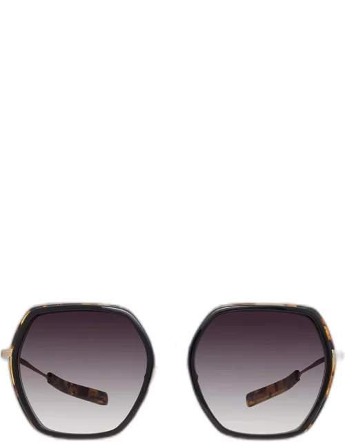 Pickford Plastic & Metal Butterfly Sunglasse
