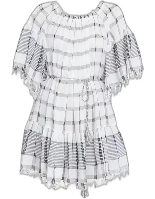 Hollace Multi-Stripe Mini Dress Coverup