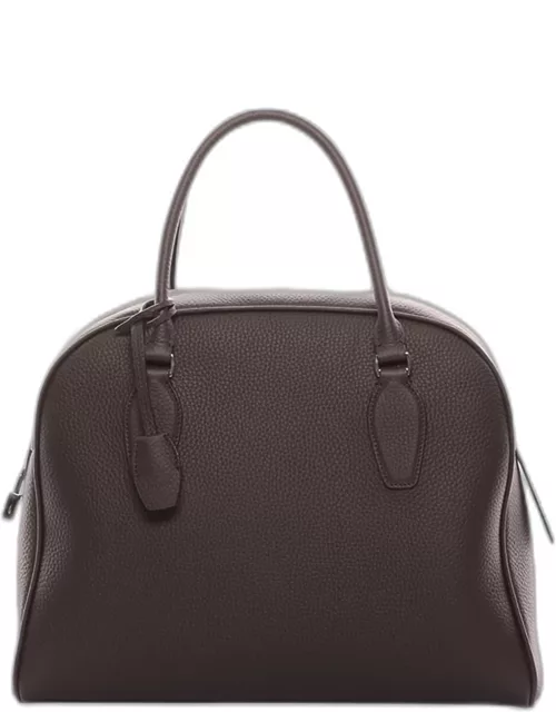 India 12 Top-Handle Bag in Deerskin Leather