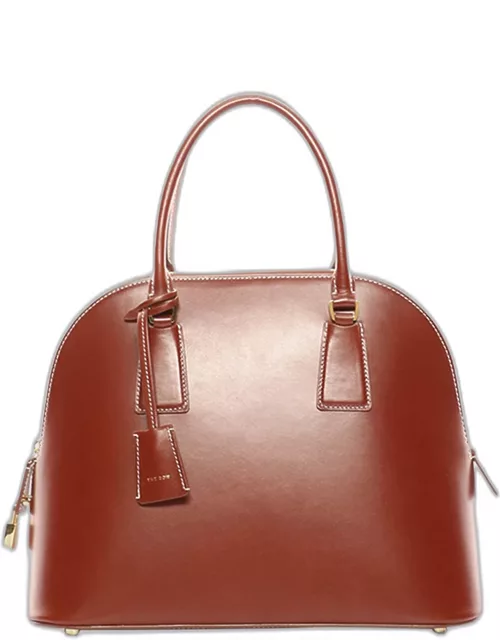 Nina Top-Handle Bag in Leather