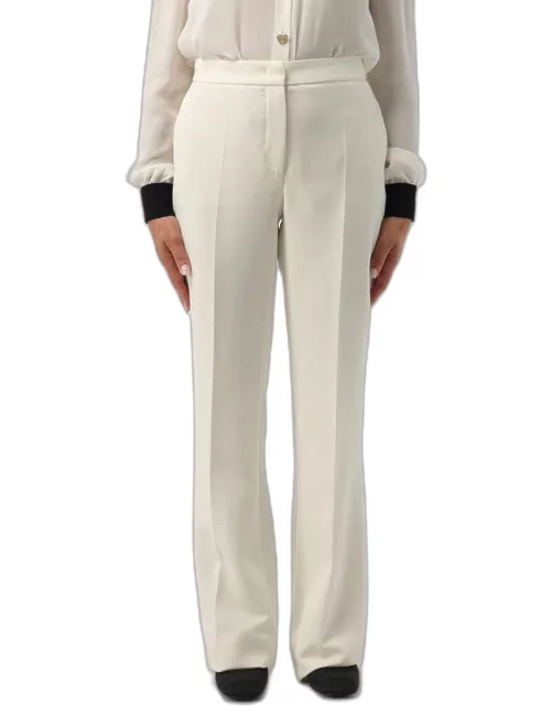 Trousers MOSCHINO COUTURE Woman colour White