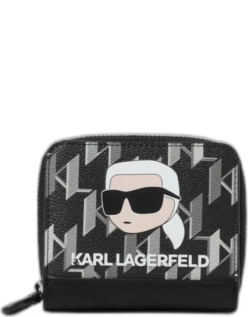 Wallet KARL LAGERFELD Woman colour Black