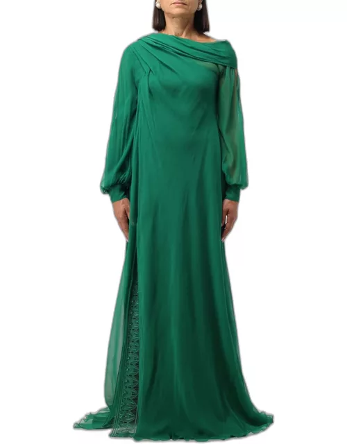 Dress ALBERTA FERRETTI Woman colour Green