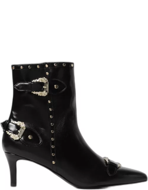 Flat Ankle Boots VERSACE JEANS COUTURE Woman colour Black
