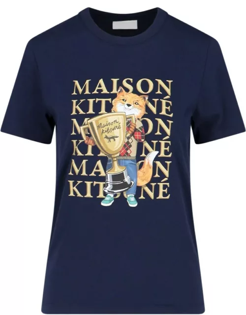 Maison Kitsuné "Fox Champion" T-Shirt