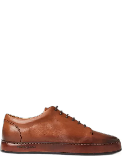 Men's Trento Leather Low-Top Sneaker