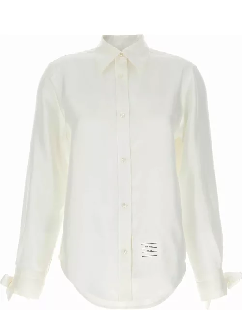 Thom Browne Silk Bow Shirt