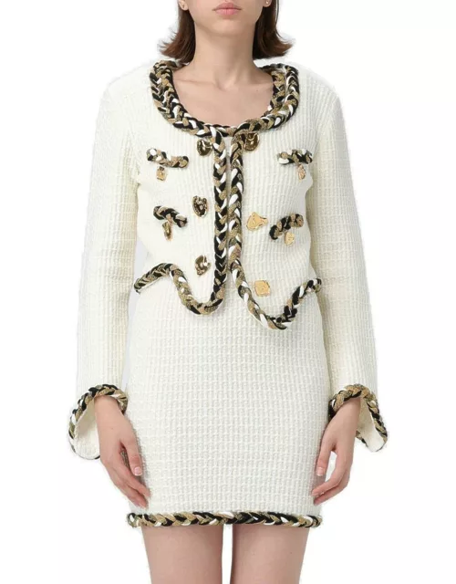 Moschino Morphed Effect Cardigan