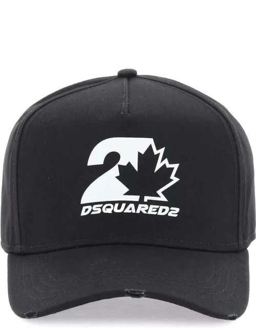 DSQUARED2 baseball cap with logoed patch